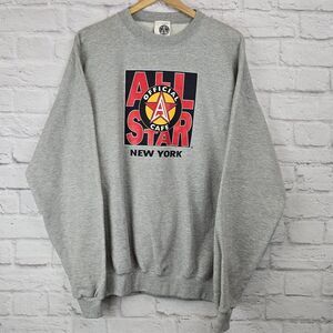 Vintage Official All Star Cafe New‎ York Sweatshirt XL 1995 Made in USA